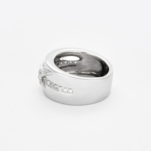 Bague 52 MAUBOUSSIN "MES NUANCES A TOI" - Bague  en or gris et diamants 58 Facettes DV7600-1-52