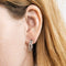 Boucles d'oreilles MESSIKA - MOVE CLASSIQUE - Paire de créoles, Or blanc  et Diamants 58 Facettes DDV7659-1