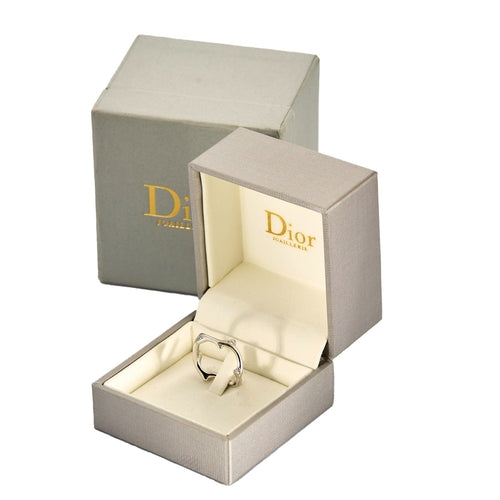 Bague 51 DIOR - Bois de Rose - Bague Or blanc et Diamants 58 Facettes DV7971-1-51-2
