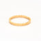 Bague 57 CHAUMET- Alliance " Bee My Love" en or jaune 58 Facettes DV0771-2-57-3