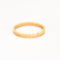 Bague 57 CHAUMET- Alliance " Bee My Love" en or jaune 58 Facettes DV0771-2-57-3