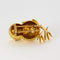 Broche CHANTELOUP - Clip de revers " Poussin" or jaune et saphirs 58 Facettes DV2550-4