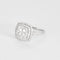 Bague 52 Bague en or gris et diamants 58 Facettes DDV2065-19-52-1
