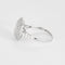 Bague 52 Bague en or gris et diamants 58 Facettes DDV2065-19-52-1