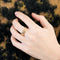 Bague 60 DINH VAN - PULSE- Bague en or rose et diamants 58 Facettes DV8275-1-60-2