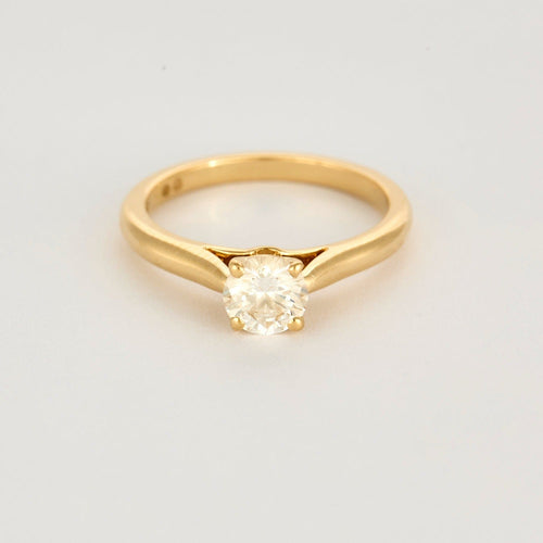 Bague 48 CARTIER - 1895- Solitaire or jaune et diamant 58 Facettes DV0768-1-48-2