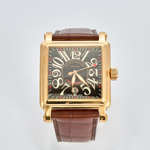 Montre FRANCK MULLER - Montre Conquistador Cortez, or rose 58 Facettes DV7827-1