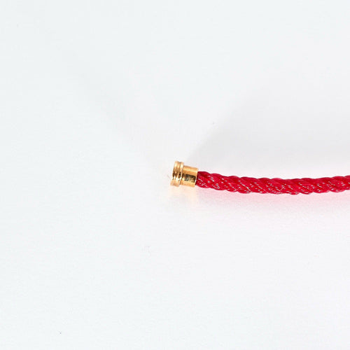 Bracelet FRED-CHANCE INFINIE- Bracelet moyen modèle en or rose et diamants et 10 câbles nylon 58 Facettes DV0581-28