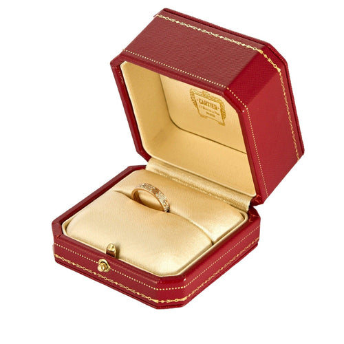Bague 49 CARTIER - Love - Alliance Or rose et Diamants 58 Facettes DV8241-1-49-1