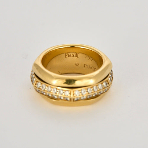 Bague 52 PIAGET - Possession - Bague en Or jaune et Diamants 58 Facettes DV7254-3-52-9