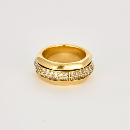 Bague 52 PIAGET - Possession - Bague en Or jaune et Diamants 58 Facettes DV7254-3-52-9