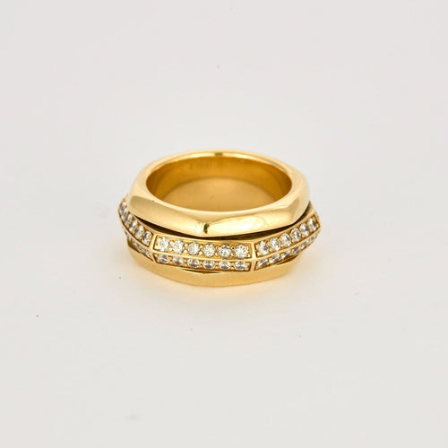 Bague 52 PIAGET - Possession - Bague en Or jaune et Diamants 58 Facettes DV7254-3-52-9