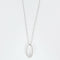 Pendentif TIFFANY & Co-METRO- Pendentif ovale en or blanc et diamant 58 Facettes DV0791-5