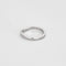 Bague 47 CARTIER - Ballerine - Alliance en Platine et Diamants 58 Facettes DV7273-1-47-2