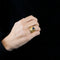 Bague 52 Bague or jaune et lapis-lazuli 58 Facettes DV0308-4-52-1
