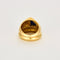 Bague 52 Bague or jaune et lapis-lazuli 58 Facettes DV0308-4-52-1
