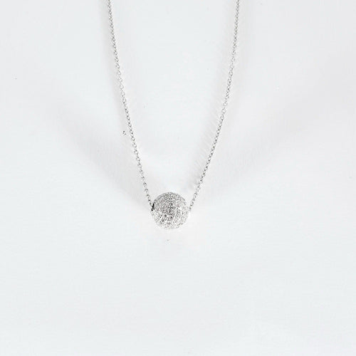 Collier Collier en or blanc et diamants 58 Facettes DDV3673-10