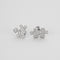 Boucles d'oreilles AKILLIS - PUZZLE- Puce d'oreille en or gris et diamants 58 Facettes DV0776-2