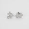 Boucles d'oreilles AKILLIS - PUZZLE- Puce d'oreille en or gris et diamants 58 Facettes DV0776-2