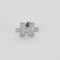 Boucles d'oreilles AKILLIS - PUZZLE- Puce d'oreille en or gris et diamants 58 Facettes DV0776-2
