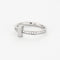 Bague 55 TIFFANY & CO - T1 - Bague en Or blanc et Diamants 58 Facettes DV0379-17-55-2
