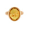 Bague 53 Bague en or rose et grenat spessartite 58 Facettes DV0791-7-53-2