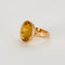 Bague 53 Bague en or rose et grenat spessartite 58 Facettes DV0791-7-53-2