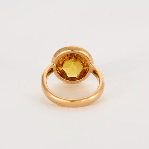 Bague 53 Bague en or rose et grenat spessartite 58 Facettes DV0791-7-53-2
