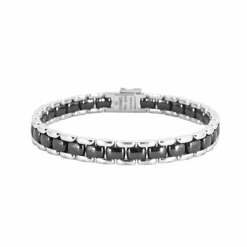 Bracelet CHANEL - ULTRA - Bracelet or blanc et céramique noire 58 Facettes DDV6154-8