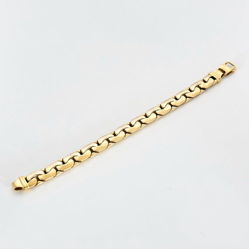Bracelet Bracelet 2 ors jaune et or blanc 58 Facettes DV0640-7
