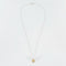 Collier Collier pendentif en or blanc, diamants jaune, dit "fancy" et diamants 58 Facettes DV5707-11