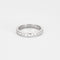 Bague 51 Demi-Alliance or blanc et diamants 58 Facettes DV7010-2-51-2