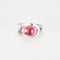 Bague 52 FRED - Sunlight - Bague Or blanc et Tourmaline rose 58 Facettes DV0806-5-52-1