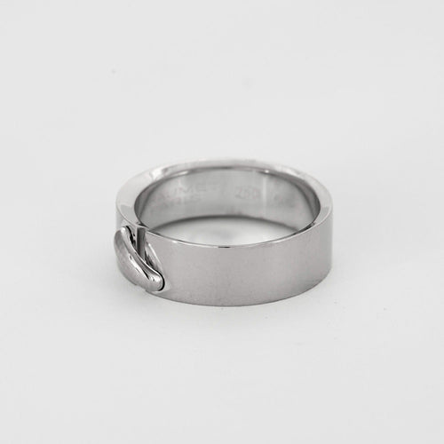 Bague 60 CHAUMET - LIENS EVIDENCE - Alliance en or blanc 58 Facettes DV0785-2