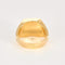 Bague 63 Chevalière or jaune et diamants 58 Facettes DV2187-1-63-2