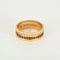 Bague 53 BOUCHERON - Quatre Classique Small - Or rose, blanc, jaune et Diamants et PVD marron 58 Facettes DV8241-2-53-02