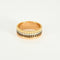 Bague 53 BOUCHERON - Quatre Classique Small - Or rose, blanc, jaune et Diamants et PVD marron 58 Facettes DV8241-2-53-02