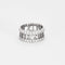 Bague 52 TIFFANY - Atlas - Bague Or blanc et Diamants 58 Facettes DDV8241-3-52