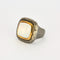 Bague 54 DAVID YURMAN - Bague en or jaune, argent et pierre de lune 58 Facettes DV0795-3-54-3