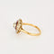 Bague 59 Bague or jaune, rubis calibrés et diamants 58 Facettes DV0777-5-59-2