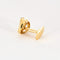 Boutons de manchette BOUCHERON - TROUBLE SERPENT - Bouton de manchettes en or jaune et émail noir 58 Facettes DV4198-1
