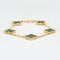 Bracelet VAN CLEEF & ARPELS - Alhambra - Bracelet malachite et or jaune 58 Facettes DV0830-2