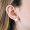 VAN CLEEF & ARPELS - Alhambra - Boucles d'oreilles nacre et or jaune