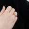 Bague 51 VAN CLEEF & ARPELS - Alhambra - Bague or jaune, nacre et diamant 58 Facettes DV0830-6-51-2