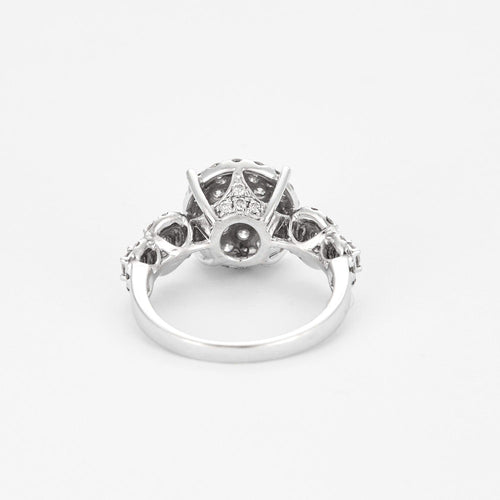 Bague 54.5 Bague en or blanc et diamants 58 Facettes DV0820-3-545-2