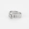Bague 47 Van CLEEF & ARPELS - Bague "Petite Fleur", or blanc et diamants 58 Facettes DV0827-3-47-2