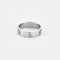 Bague 58 CARTIER - LOVE - Bague en platine, modèle classique 58 Facettes DV8218-5-58-2