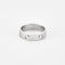 Bague 58 CARTIER - LOVE - Bague en platine, modèle classique 58 Facettes DV8218-5-58-2