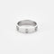Bague 58 CARTIER - LOVE - Bague en platine, modèle classique 58 Facettes DV8218-5-58-2