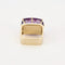 Bague 48 H STERN -SUNRISE- Bague en or jaune, améthyste, diamant et saphir 58 Facettes DV0814-2-48-2
